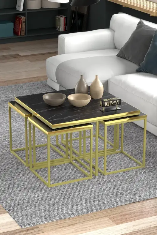 5'li Lux Altın Set