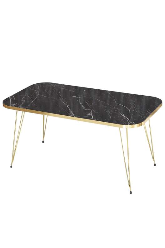 Gold Wire Centre Coffee Table Square