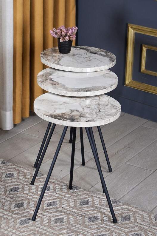 Metal Zigon Coffee Table