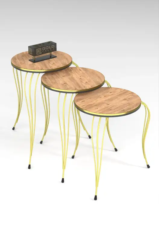 Zigon Coffee Table Luxury Double Gold