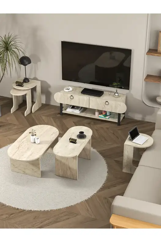 Setro 2'li Orta Sehpa