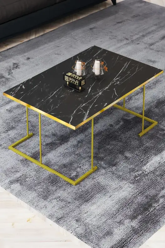Solo Centre Coffee Table Gold