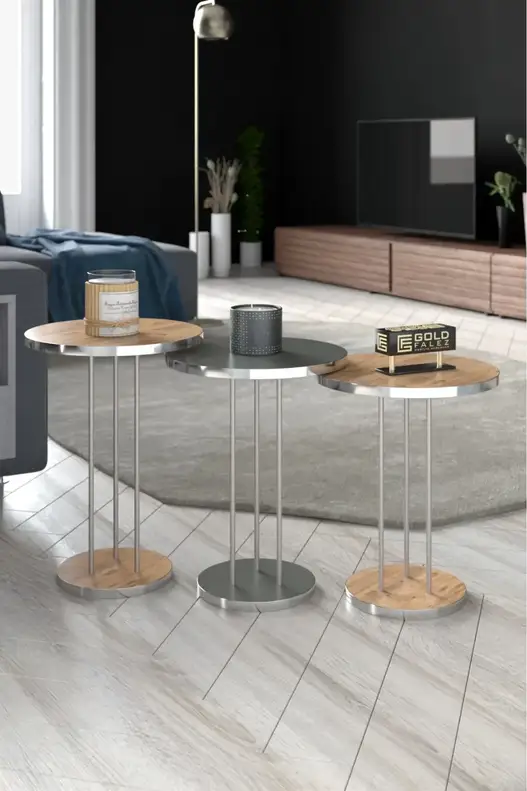 Silver Terra Zigon Coffee Table