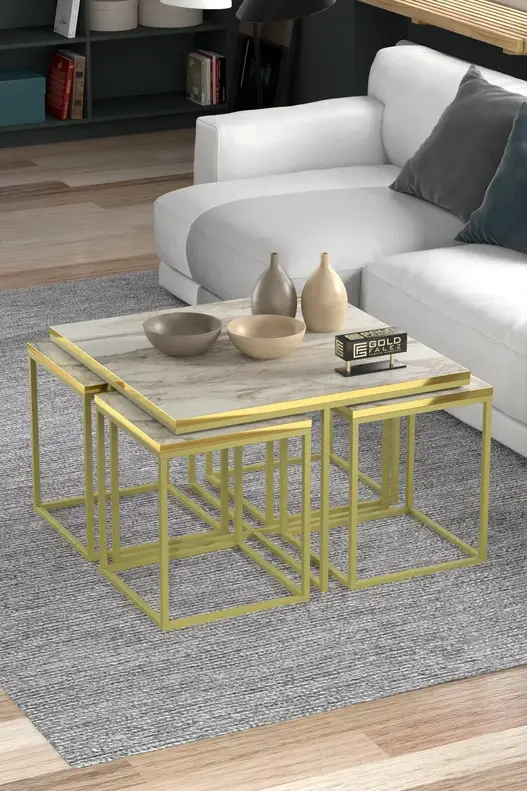 5'li Lux Altın Set