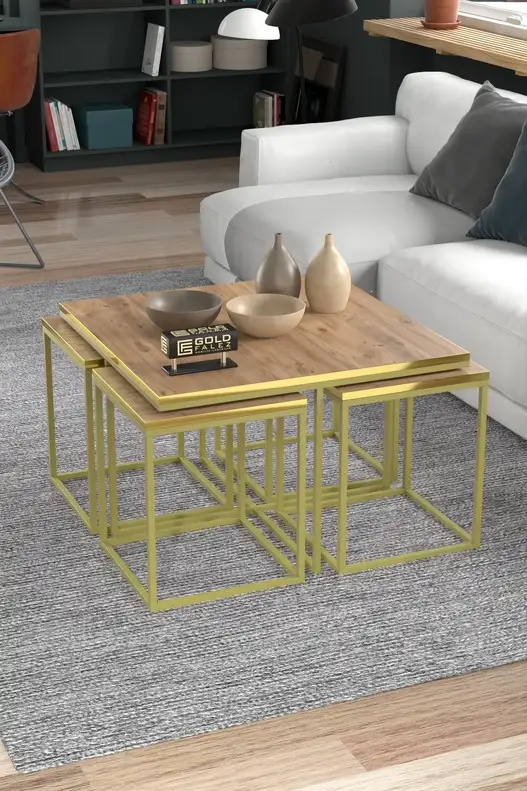 5'li Lux Altın Set
