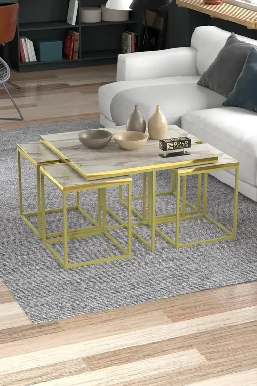 5'li Lux Altın Set