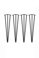 Wire Table Legs 4 Pieces 70 Cm Hairpin Legs