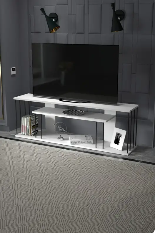 Tv Sehpası Raflı 140cm Gzd Plus