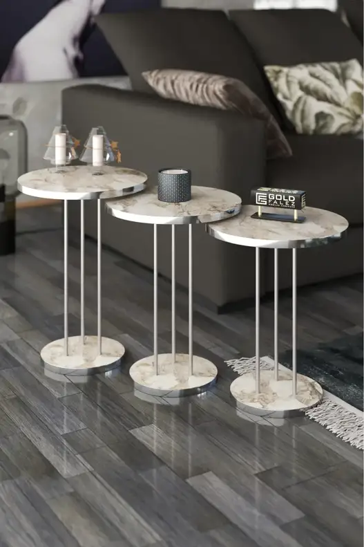 Silver Terra Zigon Coffee Table