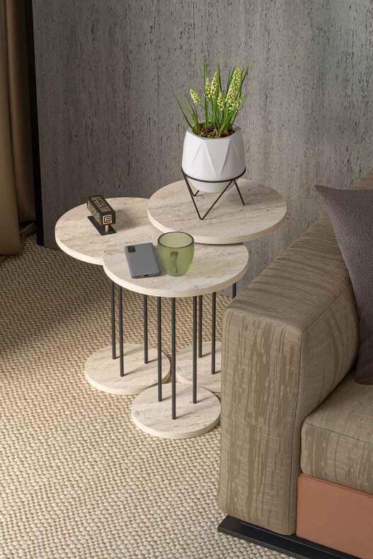 Black Terra Zigon Coffee Table