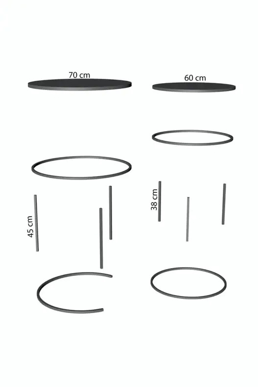 Set of 5 C Lux