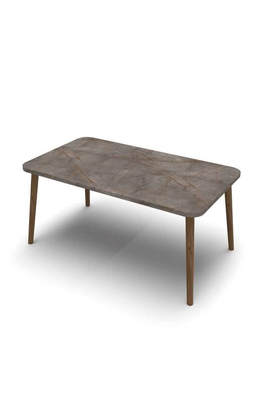 Square Lathe Zigon Centre Coffee Table Set