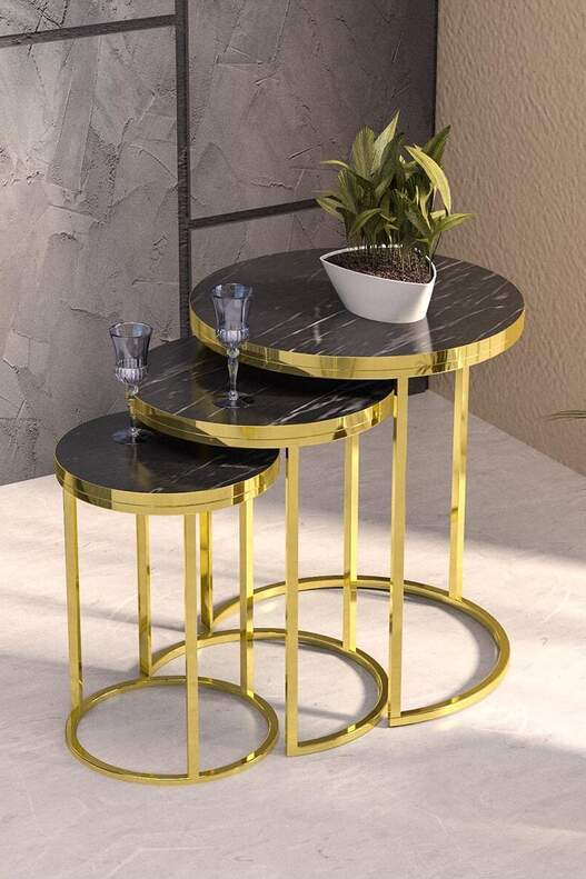 Zigon Coffee Table Gold C Lux