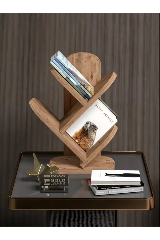 3 Shelf Desktop Bookcase