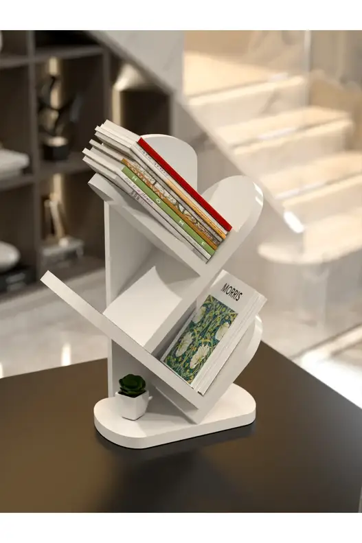 3 Shelf Desktop Bookcase