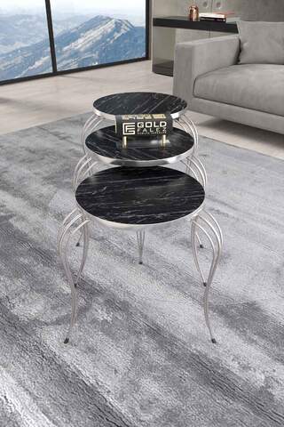 Zigon Coffee Table Lux Silver