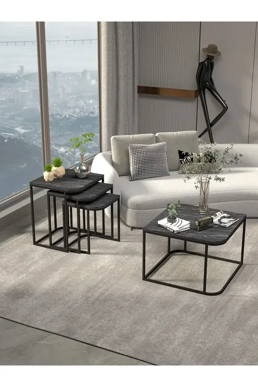 Damla Center and Zigon Coffee Table Set