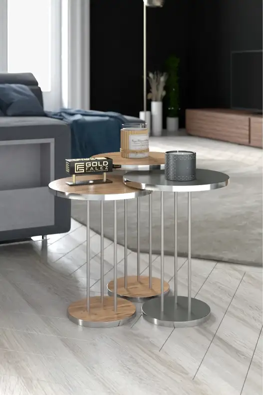 Silver Terra Zigon Coffee Table