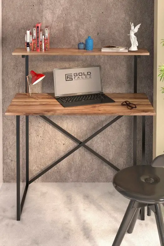 Çalışma Masası Kitaplıklı