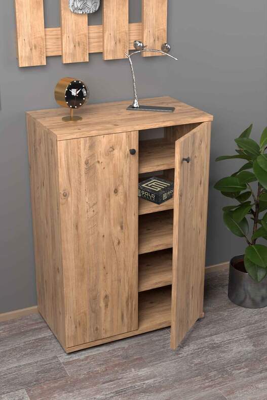 Clamshell Shoe Rack