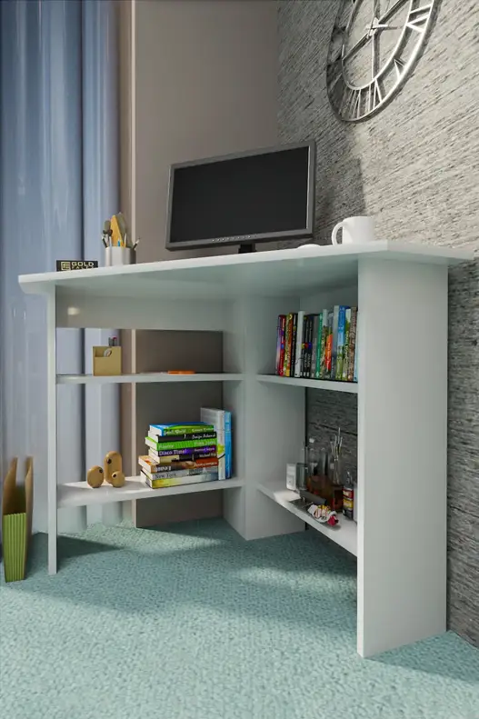 Corner Study Desk