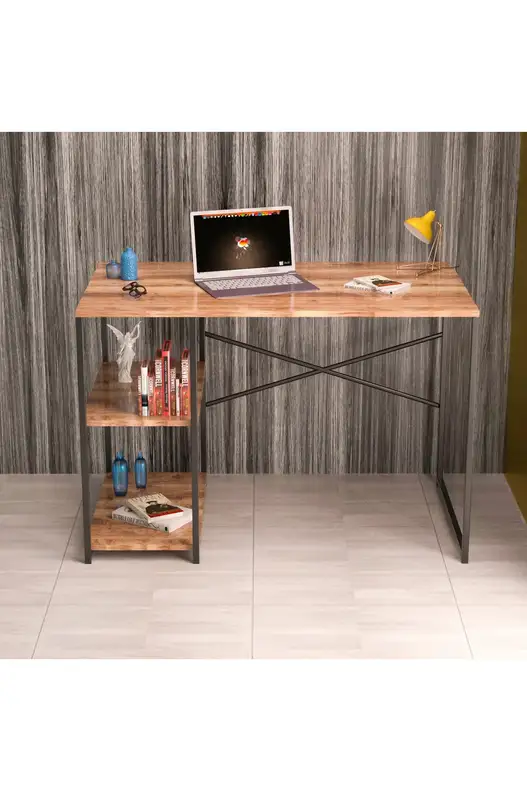 Side Shelf Study Desk