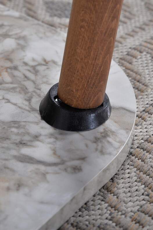 Square Lathe Zigon Centre Coffee Table Set