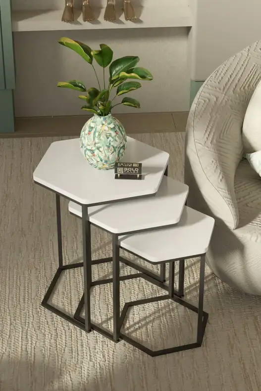 Hexagon Zigon Coffee Table