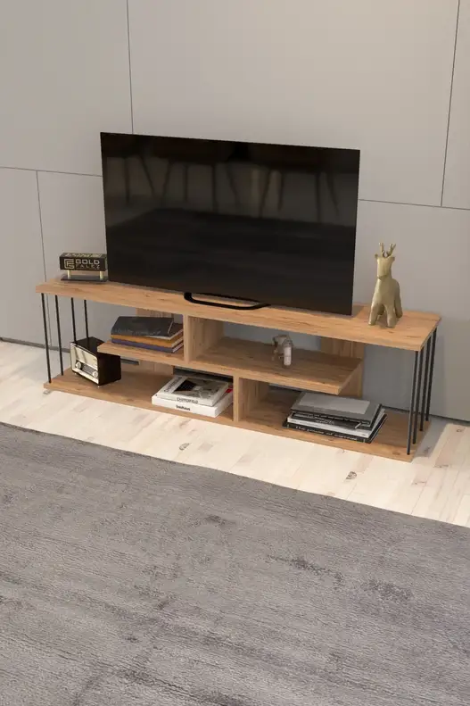 Tv Sehpası Raflı 140cm