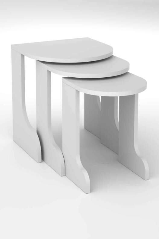 Setro 3 Piece Zigon Coffee Table