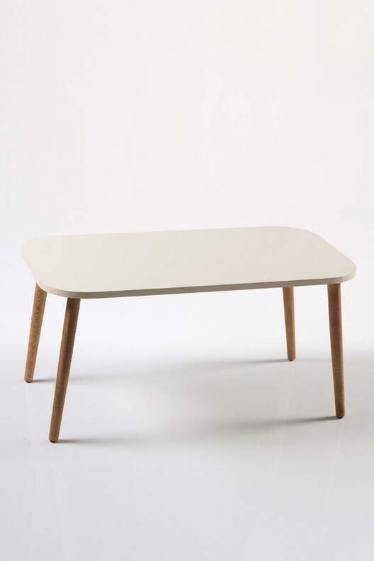 Square Lathe Zigon Centre Coffee Table Set