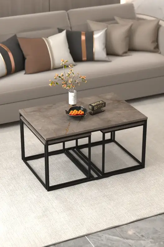 Flora Center and Zigon-Side Table Set