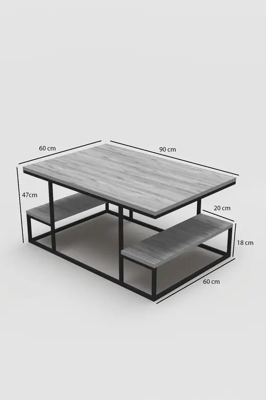 Delux Shelf Coffee Table