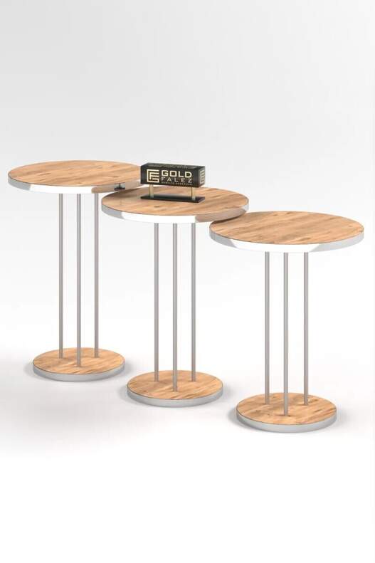 Silver Terra Zigon Coffee Table