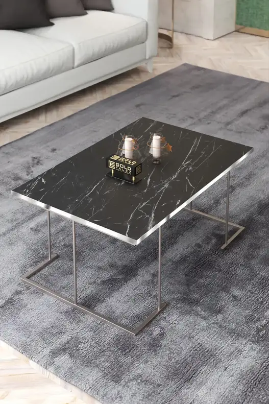 Solo Centre Coffee Table Zigon Coffee Table Silver Set
