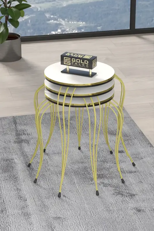 Zigon Coffee Table Luxury Double Gold