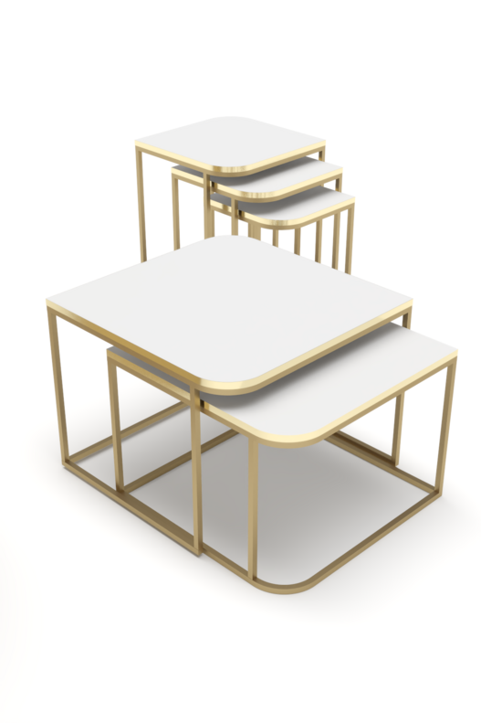Damla Center and Zigon Coffee Table Set