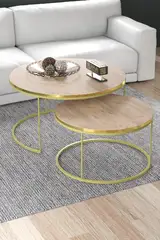 Orta Sehpa İkili Gold Lüx Special