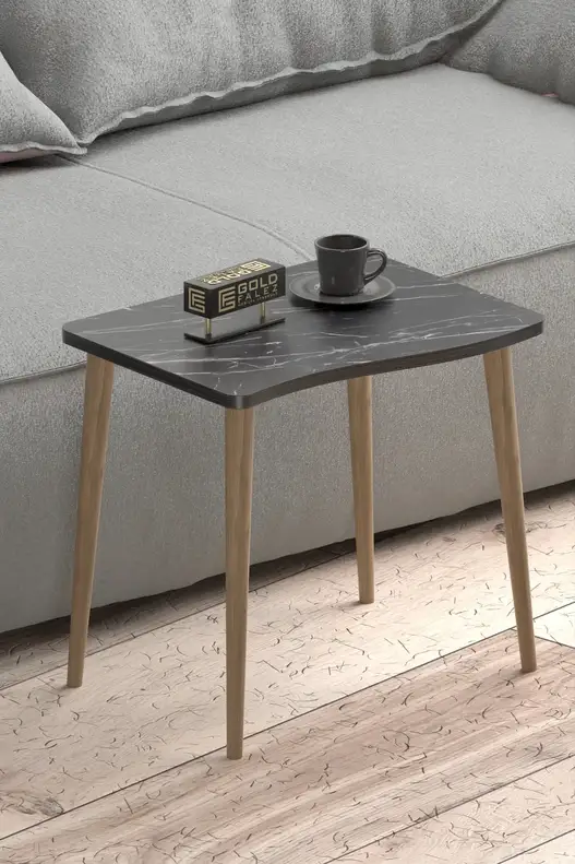 Zigon Coffee Table Wooden 4 Piece Square