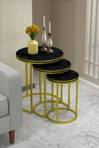 Zigon Coffee Table Double Gold C Lux