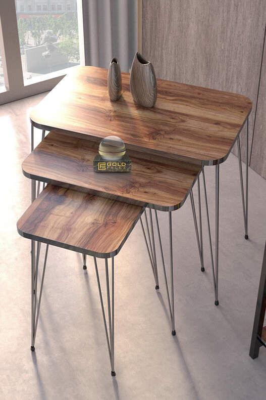Silver Wire Square Zigon Coffee Table