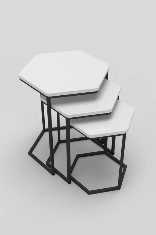 Hexagon Zigon Coffee Table