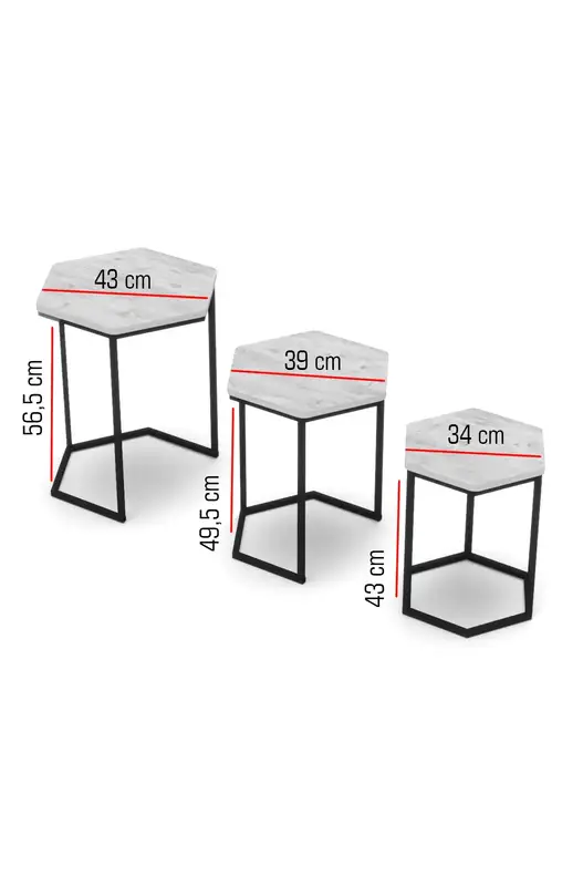 Hexagon Zigon Coffee Table