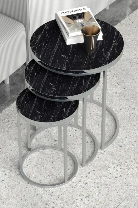 Zigon Coffee Table Silver C Lux