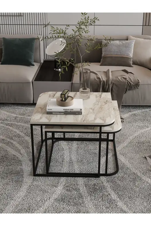 Damla Double Coffee Table