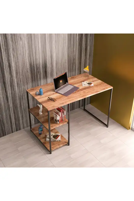 Side Shelf Study Desk