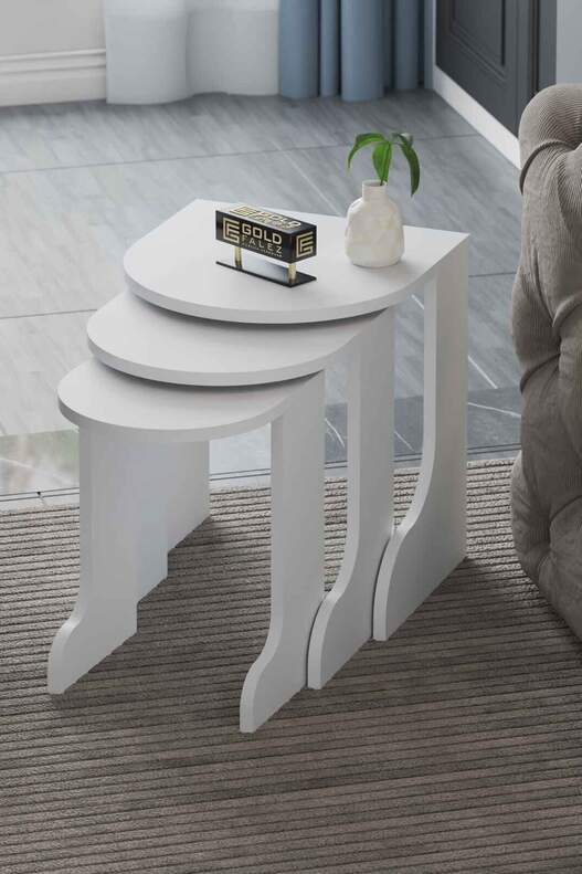 Setro 3 Piece Zigon Coffee Table