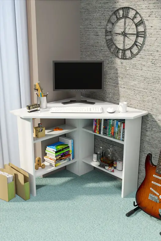 Corner Study Desk