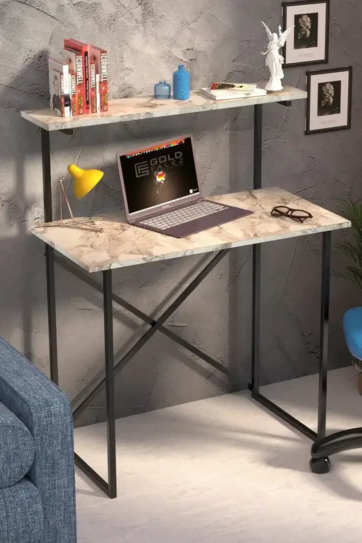 Çalışma Masası Kitaplıklı