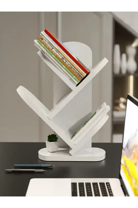 3 Shelf Desktop Bookcase
